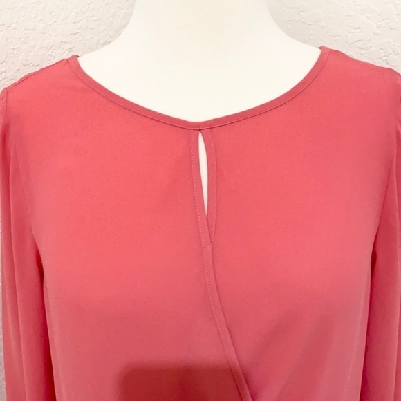 Forever 21 Blouse (pink/salmon color) - Picture 3 of 7